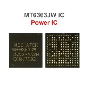 MT6363JW mobile phone power management integrated circuit secondary sub PMIC CPU regulator BGA chip underside solder balls for smartphone repair from Bansal Mobiles