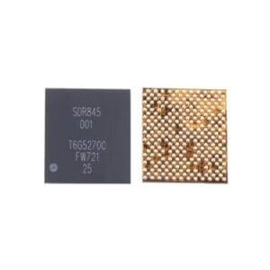 SDR845-001 radio frequency network transceiver intermediate frequency controller integrated circuit BGA chip undersurface pad matrix for mobile motherboard repair from Bansal Mobiles