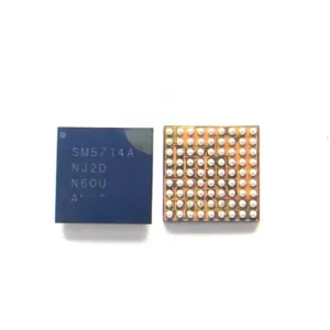 SM5714A battery charging and power supervisor integrated circuit micro BGA chip undersurface pre balled solder pins for mobile motherboard repair from Bansal Mobiles