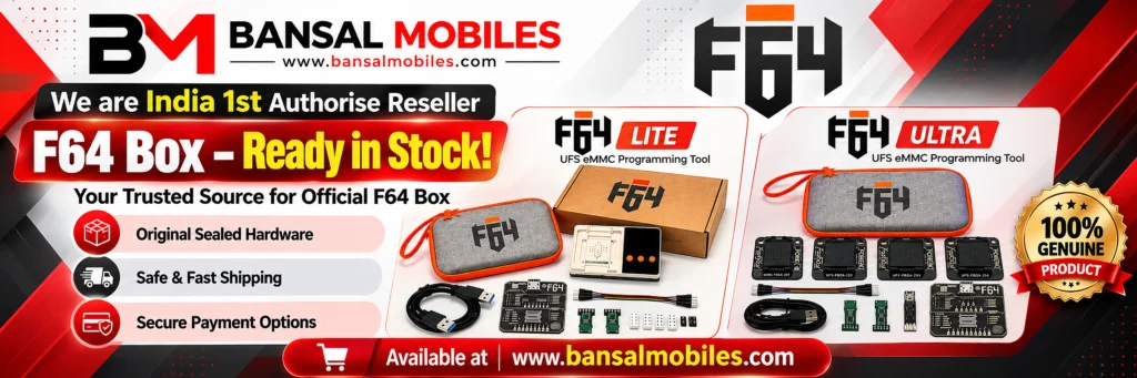 F64 Lite and F64 Ultra UFS eMMC Programmer – Bansal Mobiles